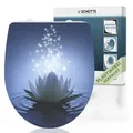 Produktbild: Duroplast HG WC-Sitz WATER LILY, mit Absenkautomatik und Schnellverschluss