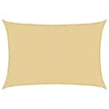 Produktbild: vidaXL Sonnensegel Sandfarbe 5x3 m 100% Polyester Oxford