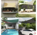 Produktbild: vidaXL Sonnensegel, Sonnensegel Sandfarbe 5x3 m 100% Polyester Oxford