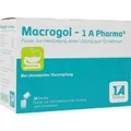 Produktbild: MACROGOL-1A Pharma Plv.z.Her.e.Lsg.z.Einnehmen 20 St. PZN 14264062