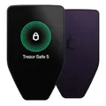 Produktbild: Trezor Safe 5 – Krypto-Hardware Wallet mit Secure Element und Passphrase, Farb-Touchscreen, Haptic Feedback, Bitcoin-Sicherheit, Unterstützt Tausende von Coins (Violet Ore)