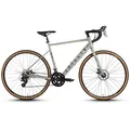 Produktbild: CHILLIZ Gravelbike Gravel 28 Zoll GL.01 grau Rahmenhöhe 54 cm Damen Herren 14 Gänge mech. Scheibenbremse - Grau