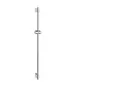 Produktbild: HansGrohe Wandstange Unica Varia 1050mm chrom