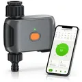 Produktbild: Brandson Bewässerungssteuerung mit WLAN, Bewässerungscomputer, Wifi Timer, automatische Gartenbewässerung