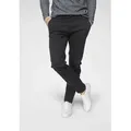 Produktbild: Jack & Jones Chinohose JJIMARCO mit Badge und hohem Tragekomfort unifarben, modisch, slim fit, Baumwollmischung schwarz 36