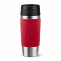 Produktbild: Emsa Isolierbecher Travel Mug Classic, To-Go-Becher, Edelstahl, Dunkelrot 360 ml