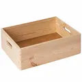 Produktbild: Allzweckkiste 30x20x14cm Kiefernholz Kiste Boxen Aufbewahrung Holzkiste Holzbox