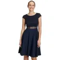 Produktbild: Vera Mont Abendkleid Damen mit Spitze Spitze blau S (36)