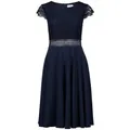Produktbild: Vera Mont Cocktailkleid (1-tlg) Drapiert/gerafft blau S (36)