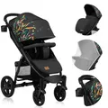 Produktbild: LIONELO® Kinderwagen Buggy bis 22 kg mit Liegefunktion zusammenklappbar Fußdecke