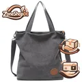 Produktbild: JANSBEN Damen Canvas Handtasche Schultertasche Casual Multifunktionale Umhängeta