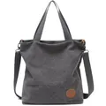 Produktbild: Damen Canvas Handtasche Schultertasche Casual Multifunktionale Umhängetaschen...