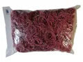Produktbild: 1kg Gummibänder Gummiringe rot Breite=3mm Ø=80mm