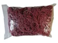 Produktbild: 1kg Gummibänder Gummiringe rot Breite=3mm Ø=80mm