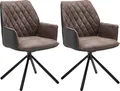 Produktbild: NIEHOFF SITZMÖBEL Sessel Bahamas 7182-04-835, mit Rückholfunktion, Gestell aus schwarzem Eisen, 2er-Set