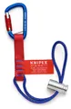 Produktbild: KNIPEX 00 50 13 T BK Adapterschlaufen mit fixiertem Materialkarabiner Zur Wer...