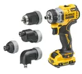 Produktbild: DEWALT Akku-Bohrschrauber 12V 2x3,0Ah Wechselkopf DCD703L2T
