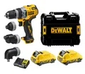 Produktbild: DeWalt Akku-Bohrschrauber 12V 2xAkku 3Ah +Koffer+ Ladegerät 4 Köpfe DCD703L2T-QW