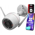 Produktbild: Ezviz H3C 5Mp Aussen Kamera Wifi, Ai, Nacht Farbe, Mikrofon, Ip67, Weiss