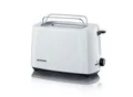Produktbild: SEVERIN Automatik-Toaster AT 2286, 2 Toastkammern, 700 W, 7-stufiger Bräunungsgrad, Stopp-Taste, Brötchen‑Röstaufsatz, Weiß