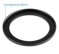 Produktbild: Step Up Ring 49-58 mm Reduzierring Adapterring Kompatibel m. allem Hersteller