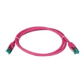 Produktbild: 3m CAT6a Highspeed Patchkabel 500Mhz 10Gbit LAN/DSL/Netzwerk / Farbe magenta