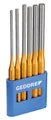 Produktbild: Gedore Brecheisen 119 L Splinttreiber-Satz, lange Form, 6-teilig im PVC-Halter