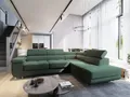 Produktbild: Masseno Ecksofa APIRO R-S mit Schlaffunktion L-Form, Sofa mit Bettkasten, Wohnzimmersofa, Couch, Soffa, Bettsofa, Couchgarnitur- Grün, POSO 14