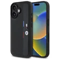 Produktbild: BMW BMHCP16S23PUPVK Hülle für iPhone 16 6.1 Hardcase Perforated Tricolor Line