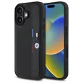 Produktbild: Hülle für iPhone 16 BMW Hardcase M Perforated Tricolor 6.1