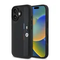 Produktbild: BMW M Perforated Tricolor Detail Line Hülle für iPhone 16 6.1 Schwarz