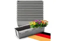 Produktbild: BigDean Blumenkasten Paletten-Einsatz zum Einhängen 37cm betongrau Pflanzkasten Europalett (Set, 10 St., Kasteneinsätze), Pflanzkasten-, Blumenkasten- Einsatz Paletten.