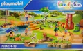 Produktbild: PLAYMOBIL 70342 Erlebnis-Streichelzoo Futterautomat Ziegen Schafe Baum Hasen NEU