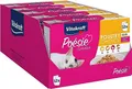 Produktbild: Vitakraft Poésie Classique, Nassfutter Katze, Katzennassfutter Gelee, mit Huhn, mit Pute, mit Geflügel, mit Ente, ohne Zusatz von Zucker und Getreide (5 Pakete mit 12x 85g)