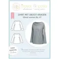 Produktbild: Lillesol Women Papierschnittmuster No. 47 Shirt mit Uboot-Kragen