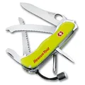 Produktbild: Victorinox Rettungsmesser RescueTool One Hand (Taschenmesser Feuerwehrmesser), Einhandklinge, Schraubendreher (Kistenöffner), Scheibenzertrümmerer, Frontscheibensäge, abgerundeter Gurtschneider