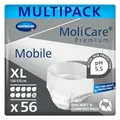 Produktbild: MoliCare Premium Mobile Einweghose: Diskrete Anwendung bei Inkontinenz für Frauen und Männer; 10 Tropfen, Gr. XL (130-170 cm Hüftumfang), 4x14 Stück