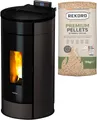 Produktbild: Freepoint Pelletofen Globe airtight, 11 kW, Zeitbrand, 352 W, 230 V