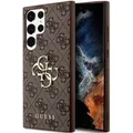 Produktbild: Guess 4G Metal Logo Case für Samsung Galaxy S23 Ultra - brown (Samsung Galaxy S23 Ultra) (GUHCS23L4GMGBR)