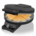 Produktbild: Waffeleisen Cloer-180 für Herzwaffeln Herzform schwere Backplatten Klingel