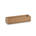 Produktbild: Zeller Ordnungsbox Holzkiste Allzweck Büro Haushalt 23x7,5x5 cm Bambus 13331