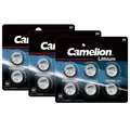 Produktbild: 3x Camelion Knopfzellen Batterien im Set CR 2032 CR 2025 CR 2016 Litihum 3V