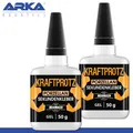 Produktbild: ARKA 2 x 50 g Kraftprotz Porzellan Sekundenkleber Gel maximaler Halt