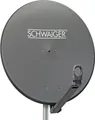 Produktbild: Schwaiger 714227 SAT-Antenne (75 cm, Aluminium, anthrazit)