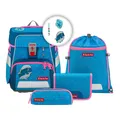 Produktbild: Step by Step Schulranzen Schultasche Set SPACE Dolphin Pippa 5-tlg Mädchen