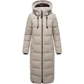 Produktbild: Marikoo Damen Winterjacke Nadeshikoo – lang, warm & mit Kapuze