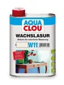 Produktbild: Clou AQ-Wachs- Lasur W11 weiss 2 in 1: Pflegt und schützt 750 ml
