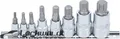 Produktbild: BGS Bit Einsatz Satz Innenvielzahn für XZN M4 - M16 8-tlg.