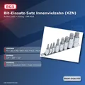 Produktbild: BGS Nüsse Vielzahn Steckschlüssel Satz M4 - M16 Vielzahn-Nusssatz XZN 8tlg. 5108