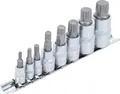 Produktbild: BGS Vielzahn Nüsse Einsätze Steckschlüssel XZN M4-5-6-8-10-12-14-16 Vielzahnbits